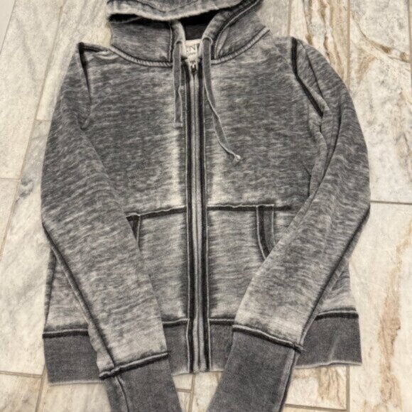 ZEN J. America women's Medium Hoodie Fleece Full-Zip Hooded Sweatshirt - Picture 4 of 7